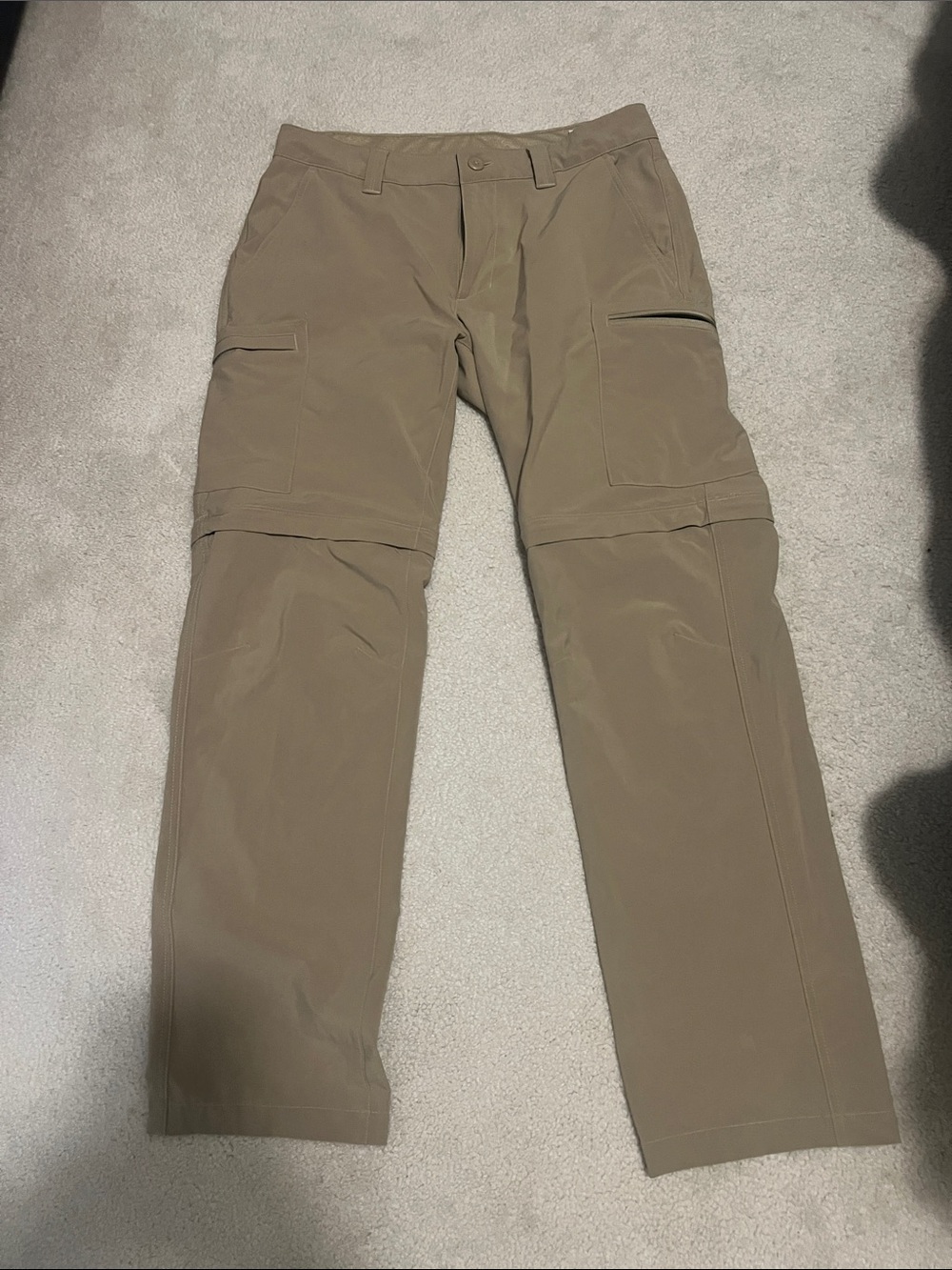 Columbia Men's Zippable Cargo Pants - Khaki